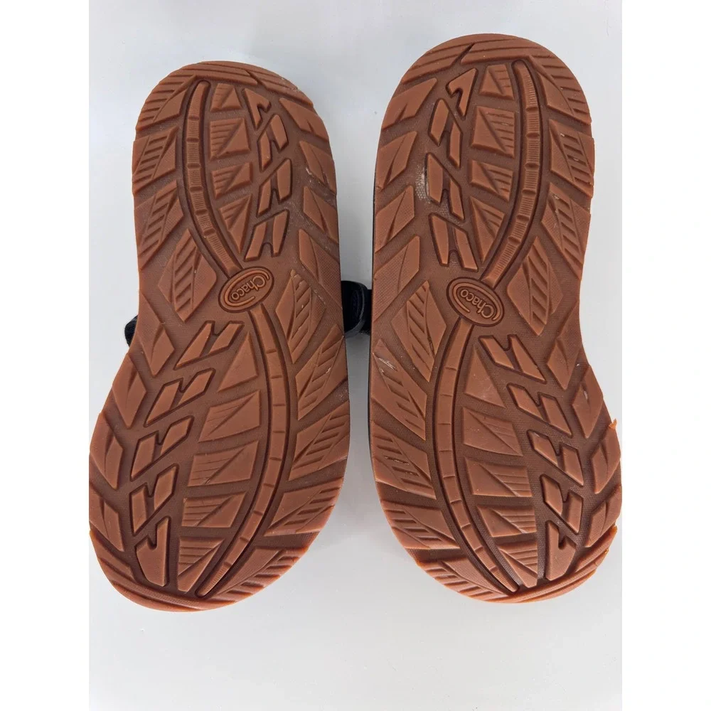 Chaco Z Cloud Sandals Mens 13 Black Orange Hiking Outdoor Sport Comfort